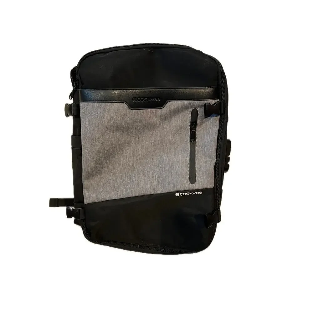 Coskyee Padded Clamshell Travel Backpack 18x16